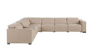 Global United 1208 Beige 7PC Sectional
