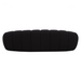 Yolonda - Modern Curved Black Fabric Sofa