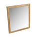 Santa Barbara - Modern Natural Rectangular Mirror
