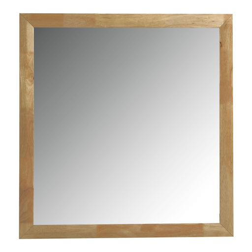 Santa Barbara - Modern Natural Rectangular Mirror