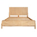 Queen Mikala - Modern Natural Oak Bed