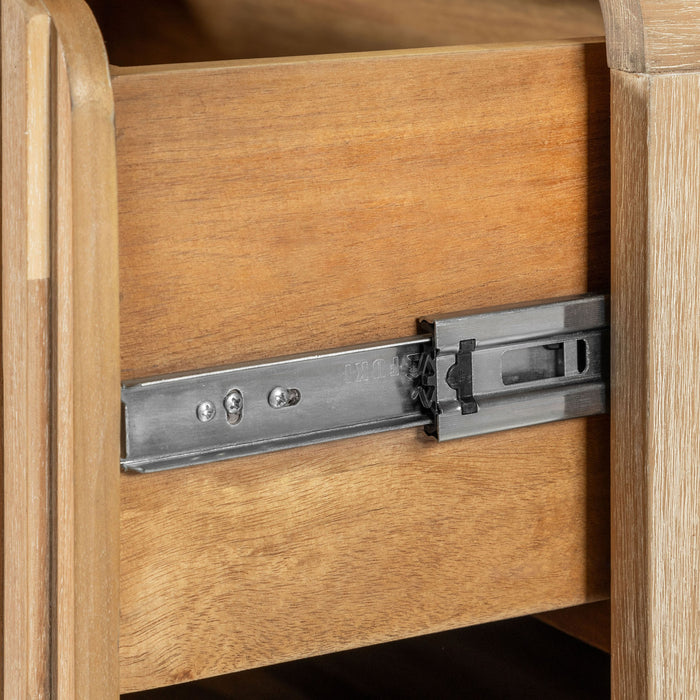 Mikala - Modern Natural Oak Nightstand