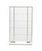 Cartier - Modern White + Stainless Steel Chest