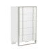 Cartier - Modern White + Stainless Steel Chest