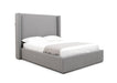 Byrne - Modern Grey Fabric Bed