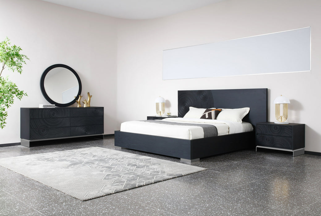 Cirque - Modern Black Ash Dresser