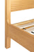 Seattle - Modern Natural Oak Bed