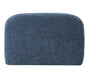 Forman - Modern Blue Fabric Modular Armless Sectional Seat