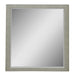 Lois - Modern Beige Shagreen Mirror