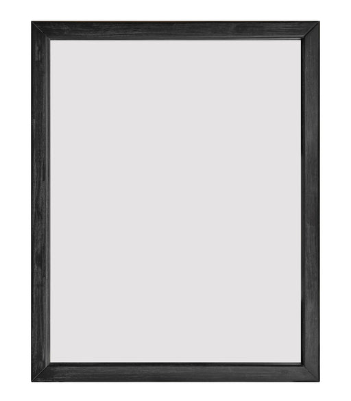 Fields - Modern Black Acacia Mirror