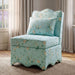 Hemsworth Accent Chair - Chinoiserie Light Teal/Pink