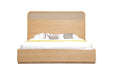 Eastern King Gavin - Modern Natural Ash + Rattan Bed