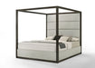 Eastern King Manhattan - Contemporary Canopy Cherry Bed