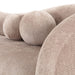 Calico - Contemporary Beige Weave Fabric 3-Seat Sofa