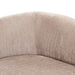 Calico - Contemporary Beige Weave Fabric 4-Seat Sofa