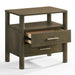 Carolina - Modern Wenge Nightstand