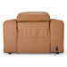 Sandstone - Modern Brown Leather Electric Recliner Chair