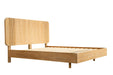 Eastern King Jacobson - Modern Natural Acacia Bed