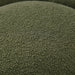 Yolonda - Modern Curved Green Fabric Sofa