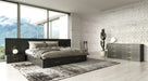 Manchester- Contemporary Dark Grey 4-Piece Bedroom Set