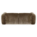 Siegal - Modern Olive Green Fabric Loveseat Sofa