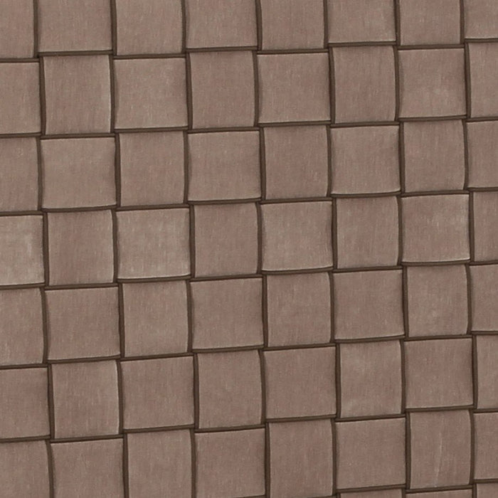 Rousey - Modern Taupe Fabric Bed