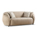 Belinda - Modern Beige Fabric 3-Seat Sofa
