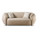 Belinda - Modern Beige Fabric 3-Seat Sofa