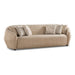 Belinda - Modern Beige Fabric 4-Seat Sofa