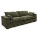 Durbin - Modern Green Fabric Sofa