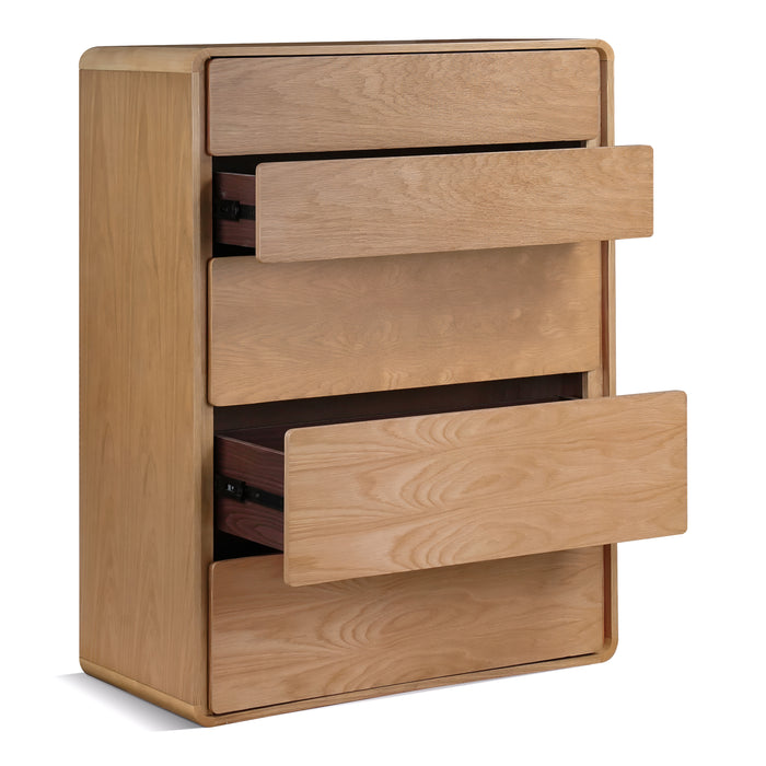 Dustin - Modern Natural Oak Chest