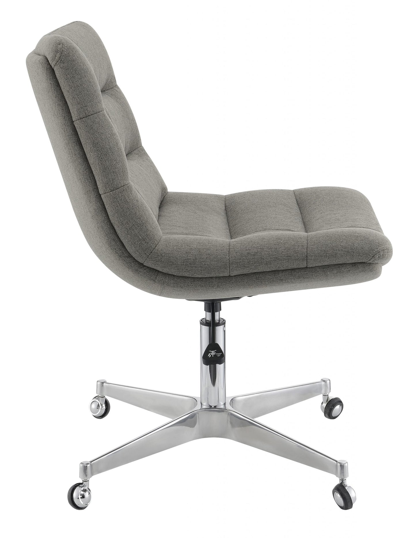 GREY - TUFTED CUSHION OFFICE CHAIR