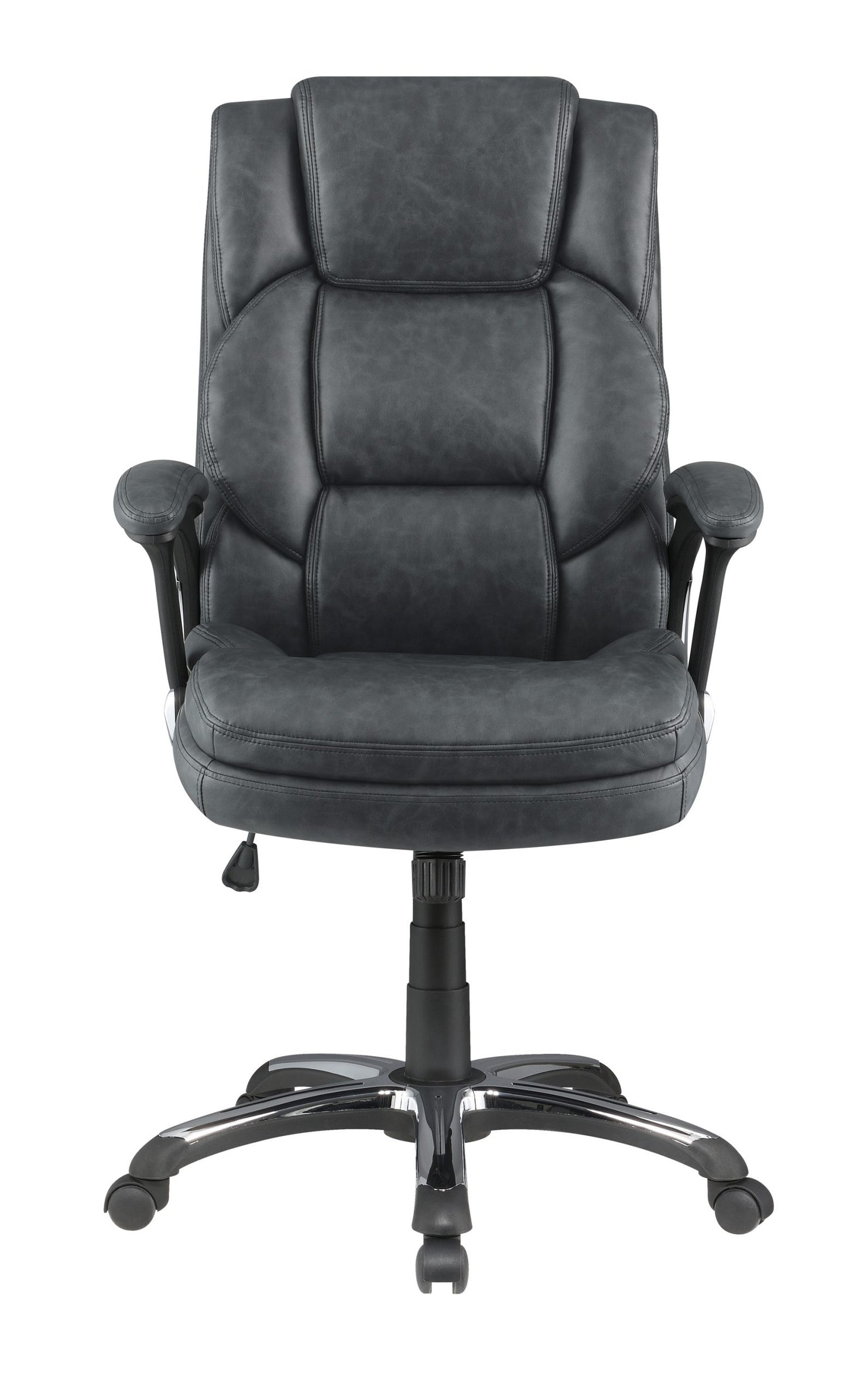 GREY - ADJUSTABLE HEIGHT OFFICE CHAIR