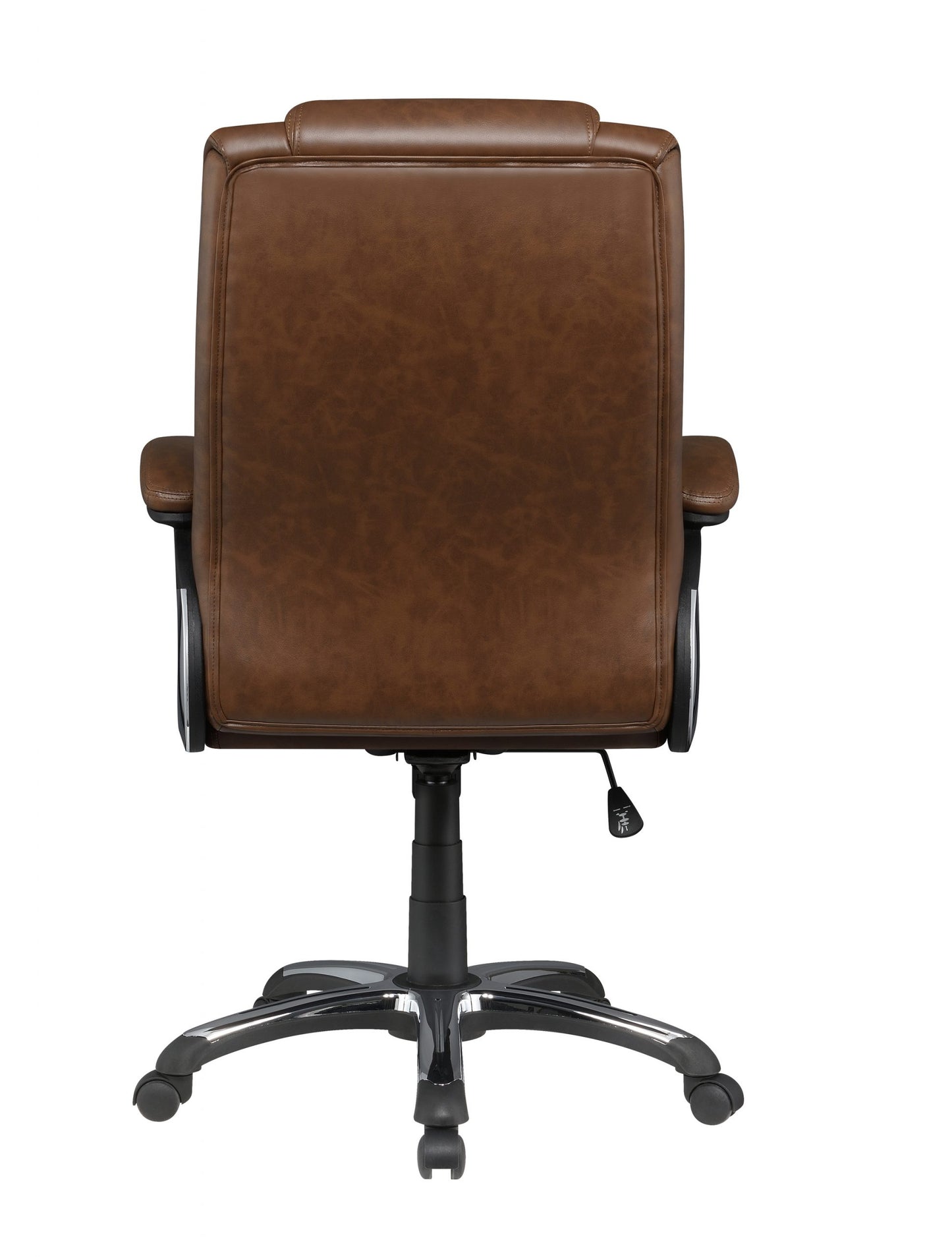 BROWN - ADJUSTABLE HEIGHT OFFICE CHAIR