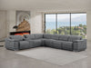 2679 Sectional - Dark Grey 7pc