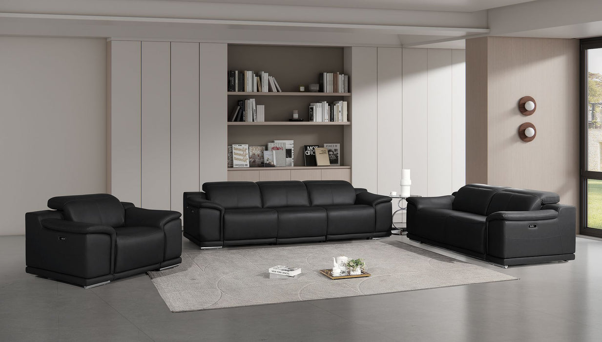 2679 3-Piece Reclining Set - Black