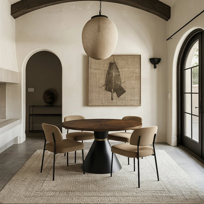Sheridan Brown Wood Dining Table