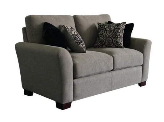 Dark Gray Stationary Loveseat