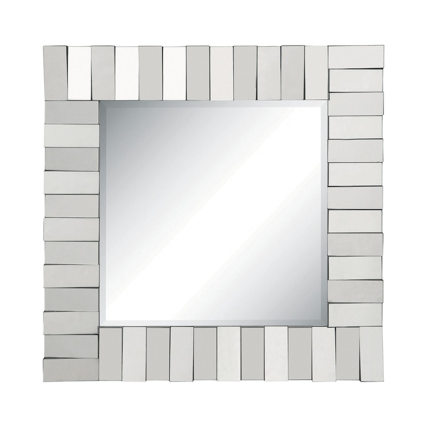 SILVER - SQUARE WALL MIRROR