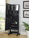 HELLMORE  MIRROR - Black Contemporary Mirror | NorCal Furniture Santa Clara CA