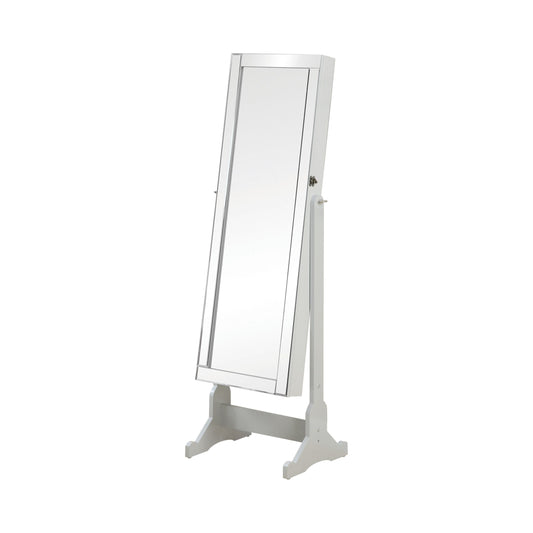 DOVE GREY - STORAGE JEWELRY CHEVAL MIRROR