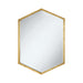 HALLOW  MIRROR - Gold Contemporary Mirror | NorCal Furniture Santa Clara CA