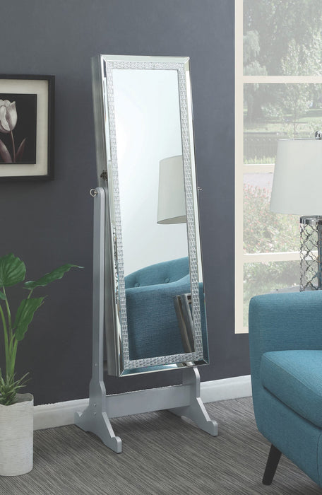 KITE  MIRROR - Grey Contemporary Mirror | NorCal Furniture Santa Clara CA