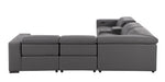 Global United 1208 Dark Grey 6PC Sectional
