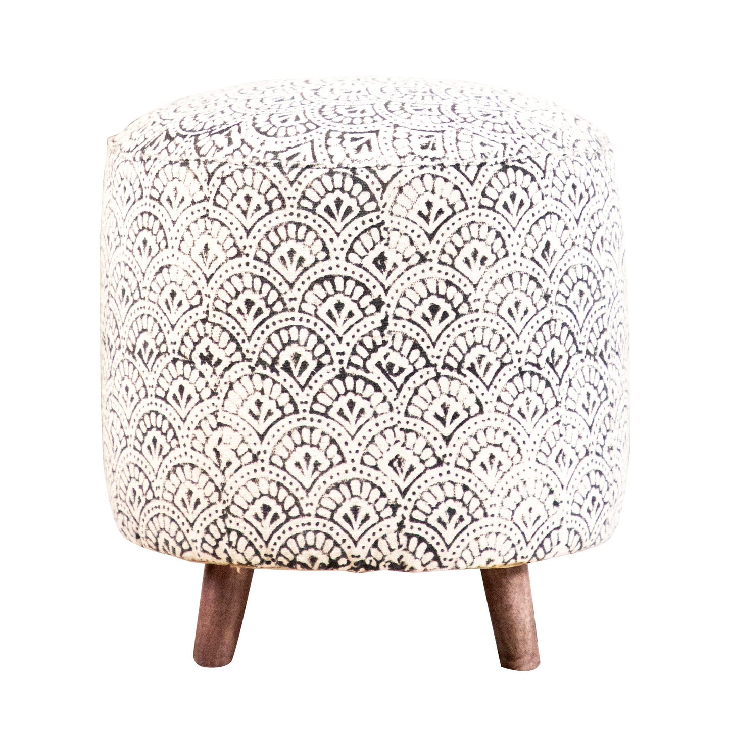 CREAM - ACCENT STOOL