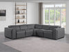 1224 Sectional - Dark Grey 5pc