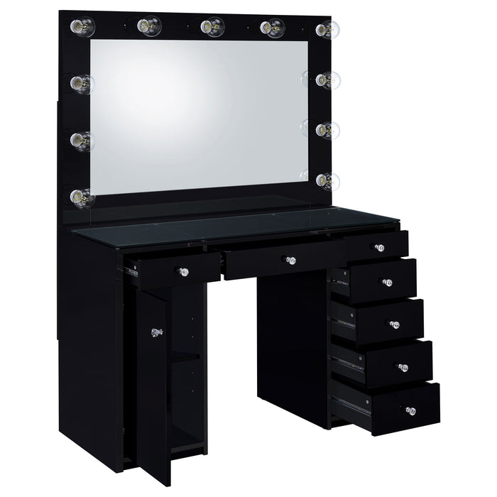 Acena Makeup Vanity Table with LED Mirror