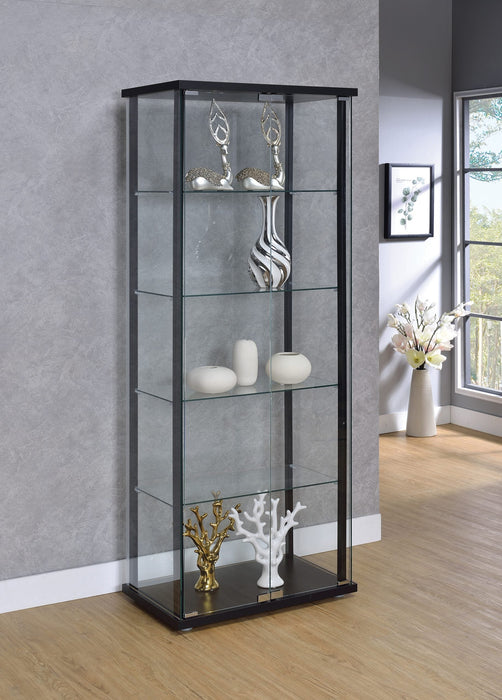 PHINIUM  CURIO CABINET - Contemporary Cabinets & Hutches | NorCal Furniture Santa Clara CA