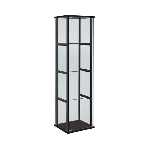 CLAMEN  CURIO CABINET - Contemporary Cabinets & Hutches | NorCal Furniture Santa Clara CA