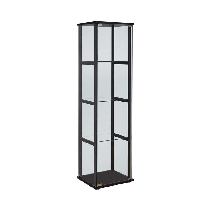 CLAMEN  CURIO CABINET - Contemporary Cabinets & Hutches | NorCal Furniture Santa Clara CA